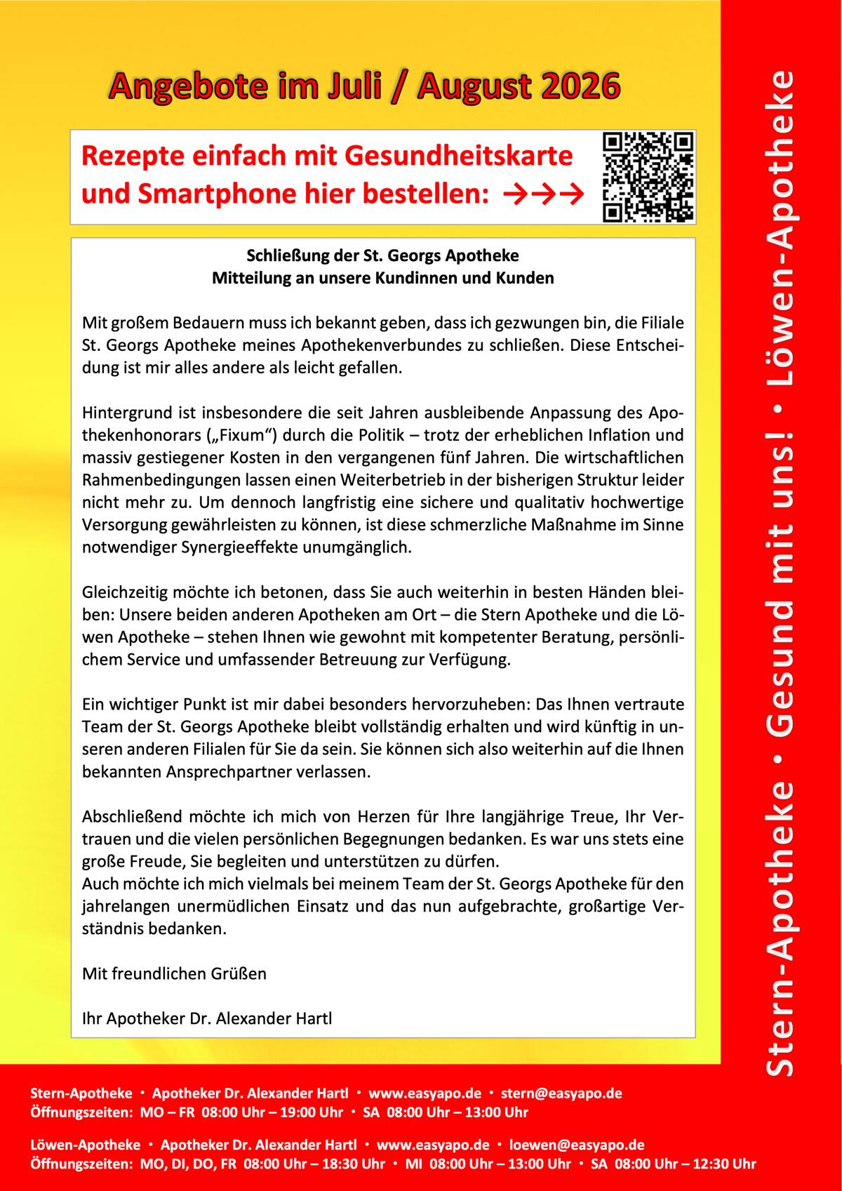 Aktuelle Angebote im Flyer Mai - Juni 2026